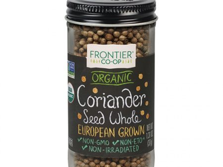 Frontier Organic, Whole Coriander Seed 0.4 oz. on Sale