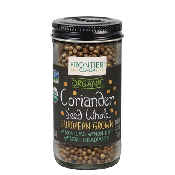 Frontier Organic, Whole Coriander Seed 0.4 oz. on Sale