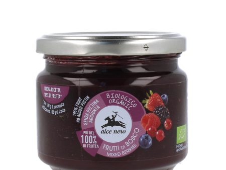 Alce Nero CF875 Organic Mixed Berries Jam Spread 270g Supply