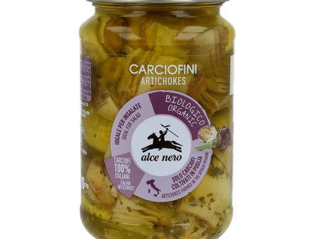 Alce Nero CAR350 Organic Artichokes in sunflower and olive oil 330 g For Discount