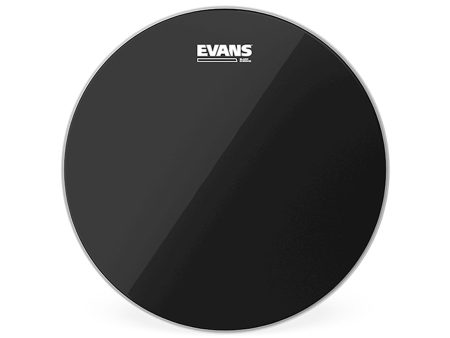 Evans 18  Black Chrome Drum Head Supply