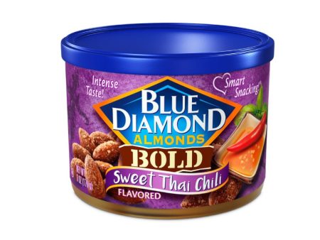 Blue Diamond Almond Bold Sweet Thai Chili Can170g Cheap