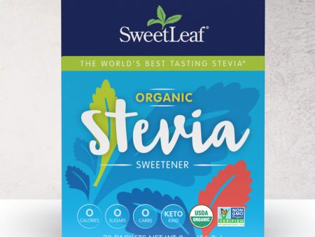 Sweet Leaf Stevia Organic 70 Ct 2oz For Discount