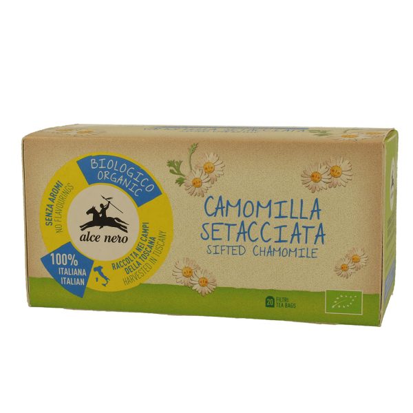 Alce Nero CA030 Organic chamomile tea bags 30g Supply