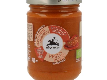 Alce Nero PR130 Organic Red Pesto Sauce With dreid tomato 130g For Sale