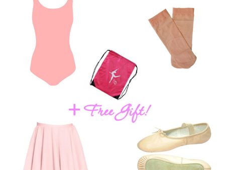 A Large Ballet Leather Starter Kit Pink or Black only - Size 32 to  Size 40 Sale