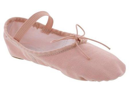 Ballet Canvas Split Sole Shoes Pink - (BCSSP) on Sale