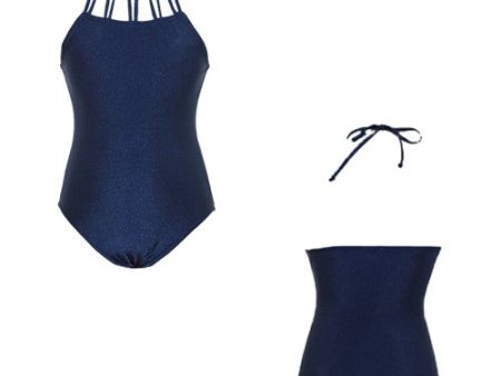 Strappy High Neck Leotard (STL05) on Sale