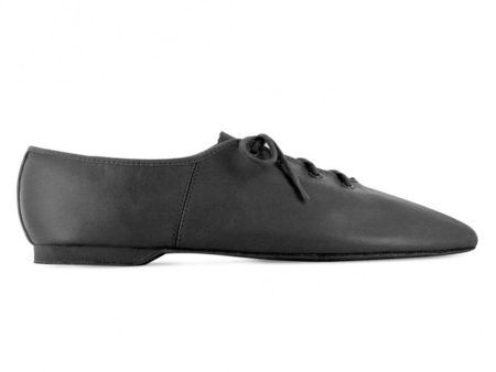 Ultra-fit Leather Jazz Shoes Black Cheap